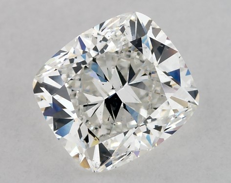GIA 1.01 Carat G-SI1 Very Good Cut Cushion Modified Diamond